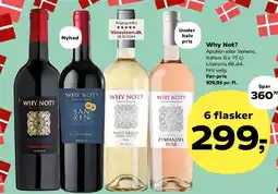 Kvickly Why Not? - assorterede vine (6 flasker tilbud) tilbud
