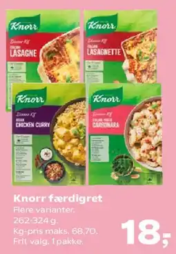 Kvickly Knorr færdigret tilbud