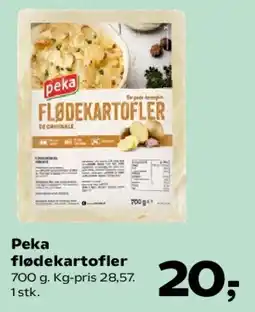 Kvickly Peka flødekartofler tilbud