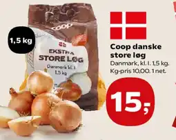 Kvickly Coop danske store løg tilbud