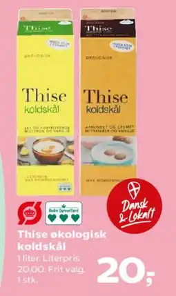 Kvickly Thise økologisk koldskål tilbud