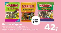 Kvickly Haribo slikpose tilbud