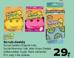 Kvickly Scrub Daddy tilbud