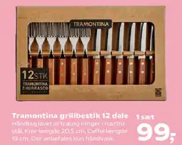 Kvickly Tramontina grillbestik 12 dele tilbud