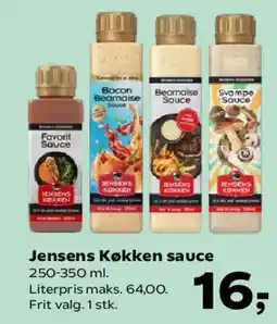 Kvickly Jensens Køkken sauce tilbud