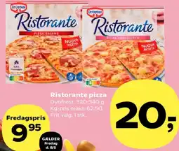 Kvickly Ristorante pizza tilbud