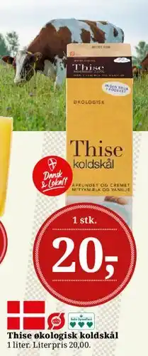 Dagli'Brugsen Thise økologisk koldskål tilbud