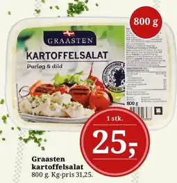 Dagli'Brugsen Graasten kartoffelsalat tilbud