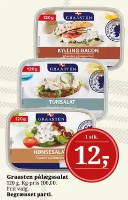 Dagli'Brugsen Graasten pålægssalat tilbud