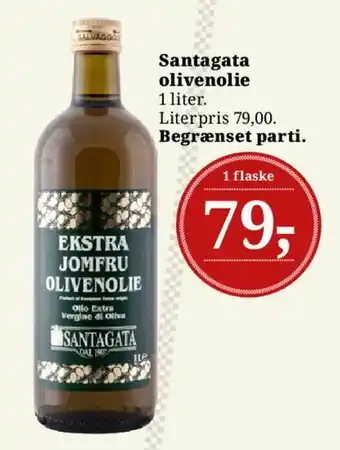 Santagata olivenolie