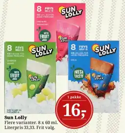 Dagli'Brugsen Sun Lolly tilbud
