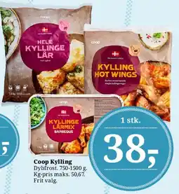 Dagli'Brugsen Coop Kylling tilbud