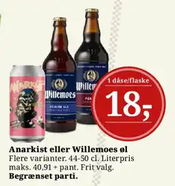 Dagli'Brugsen Anarkist eller Willemoes tilbud