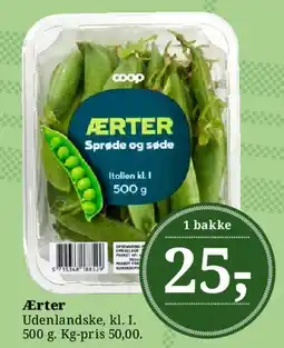 Dagli'Brugsen Ærter tilbud