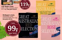Dagli'Brugsen Great Australian Selection (Red, White, Rosé) tilbud