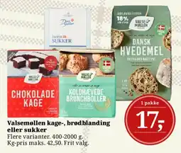 Dagli'Brugsen Valsemøllen kage-, brødblanding eller sukker tilbud