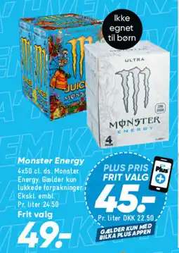 Bilka Monster Energy tilbud