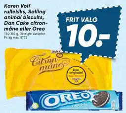 Bilka Dan Cake Citronmåne / Oreo tilbud