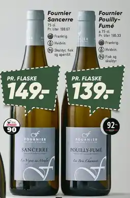 Bilka Fournier Sancerre / Pouilly-Fumé tilbud