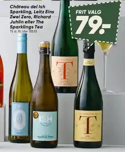 Bilka Château del Ish Sparkling / Leitz Eins Zwei Zero / Richard Juhlin / The Sparklings Tea tilbud