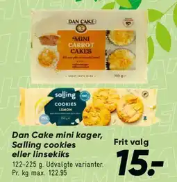 Bilka Dan Cake mini kager / Salling cookies tilbud