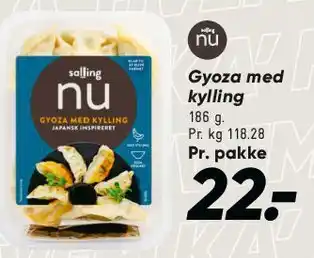 Bilka Gyoza med kylling tilbud