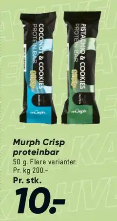 Bilka Protein mysli bar / Energy gel tilbud
