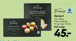 Bilka Princip desserter / Macarons tilbud