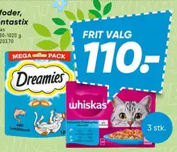 Bilka Whiskas, Dreamies eller Pedigree Dentastix tilbud