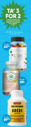 Bilka På Fitness Pharma eller Yummylabs gummies eller Lekaform maxi/gummies tilbud