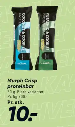 Bilka Murph Crisp proteinbar tilbud