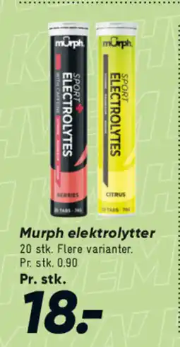 Bilka Murph elektrolytter tilbud