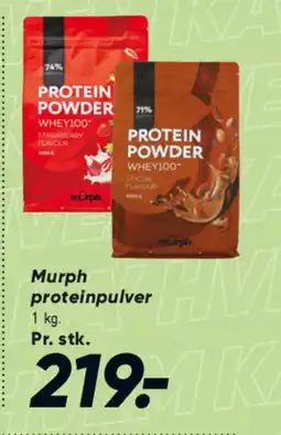 Bilka Murph proteinpulver tilbud