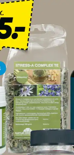 Bilka Natur drogeriet Stress-a te tilbud