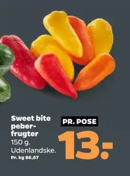 Netto Sweet bite peber- frugter tilbud