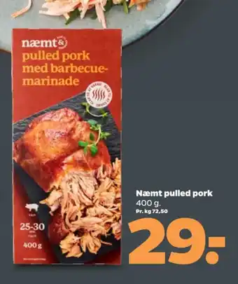 Netto NÆMT Pulled pork tilbud