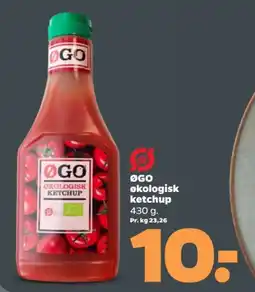 Netto ØGO Økologisk ketchup tilbud