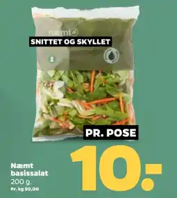 Netto NÆMT Basissalat tilbud
