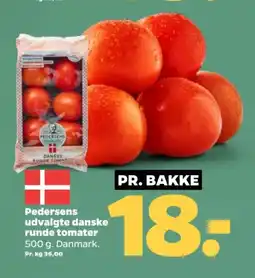 Netto PEDERSENS Udvalgte danske runde tomater tilbud