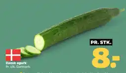 Netto Dansk agurk tilbud