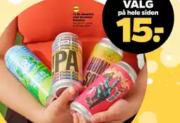 Netto To øl, anarkist eller brooklyn brewery tilbud