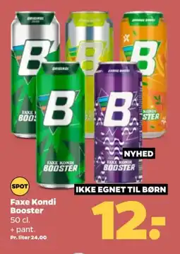 Netto Faxe kondi booster tilbud