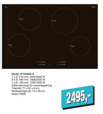 Harald Nyborg Induktionskogeplade tilbud