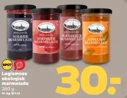 Netto LØGISMOSE Økologisk marmelade tilbud