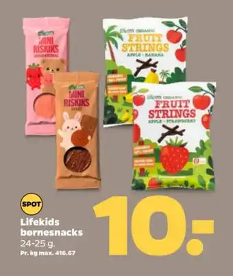 Netto LIFEKIDS Børnesnacks tilbud