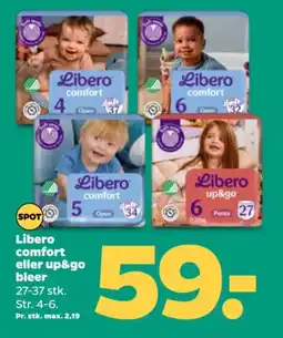 Netto LIBERO Comfort eller up&go bleer tilbud