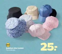 Netto Bøllehat eller kasket tilbud