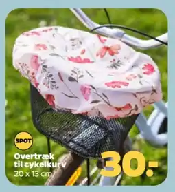 Netto Overtræk til cykelkurv tilbud