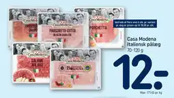 REMA 1000 CASA MODENA Italiensk pålæg tilbud