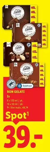 Lidl BON GELATI Is tilbud